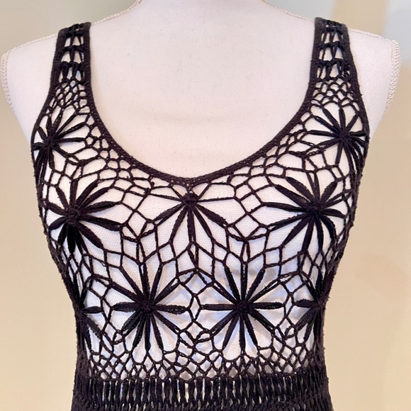 Vintage 1990s Vivienne Tam Crochet Top - Picture 2 of 12